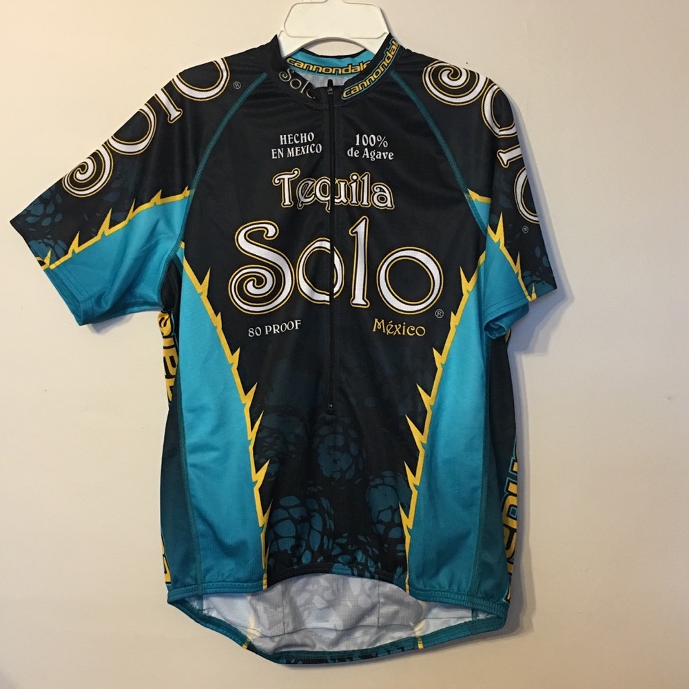New Cannondale Solo Tequila Cycling Jersey Medium